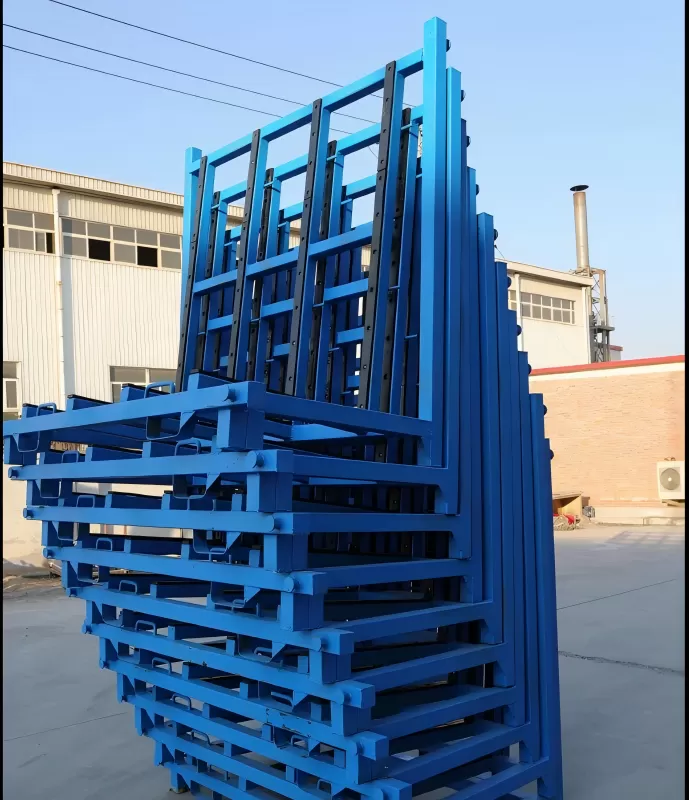 L Frame Glass Storage Rack