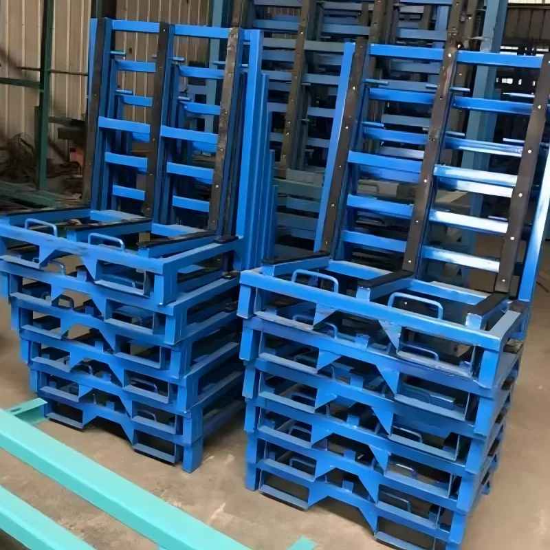 L Frame Glass Storage Rack