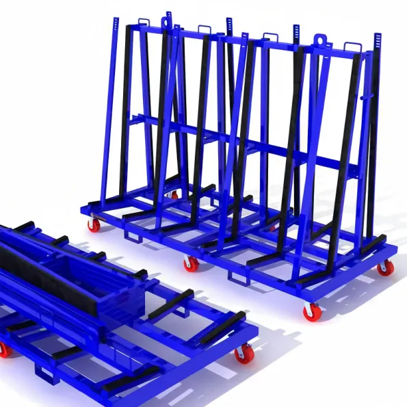 A Frame Glass Trolley