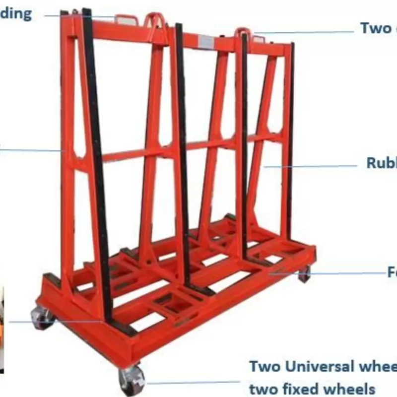 A Frame Glass Trolley
